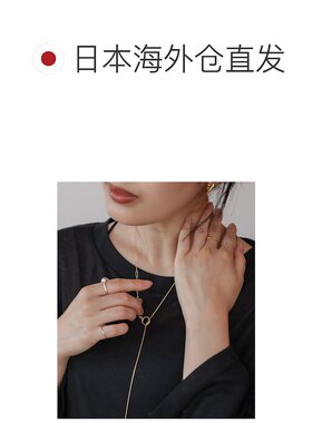 1h可退 日本直邮Bou Jeloud 女士双链设计项链 可调节长度 简约合