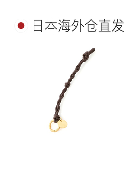 日本直邮JIL SANDER LONG TANGLE KEYRING 女士钥匙扣包挂饰 棕色