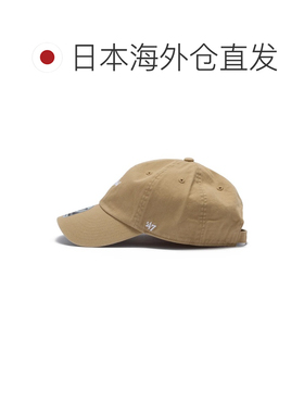 日本直邮'47 CLEANUP 棒球帽 纽约 字母Logo 卡其色 水洗工艺 美