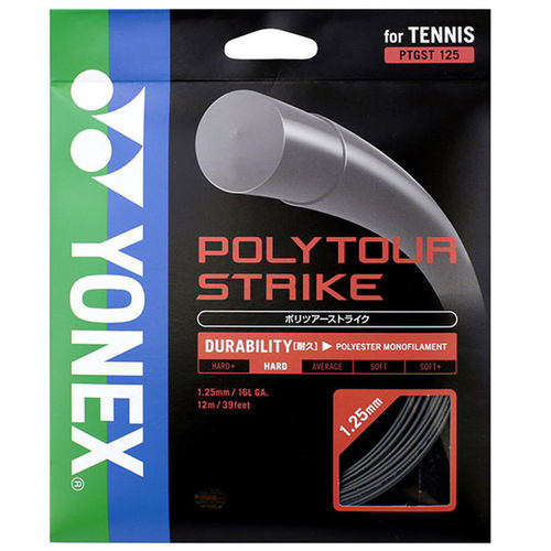 日本直邮YONEX 硬质网球线 Polytour Strike 125 PTGST125-405 - 图0