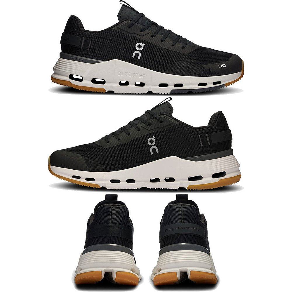 日本直邮ON 男士 Cloudnova Form 2 运动鞋低帮黑色系带尺码 3ME3 - 图2