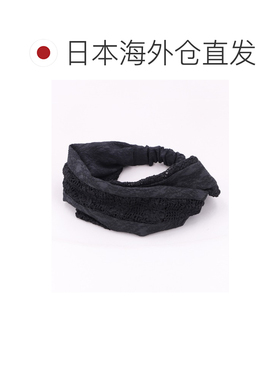 日本直邮CA4LA 女士 宽版绞花蕾丝发带 COH00074【付后1h可退】