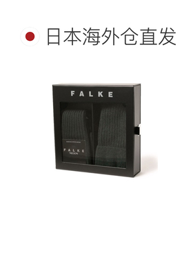 日本直邮FALKE 男士 羊毛袜×羊毛针织帽礼盒装 2【付后1h可退】