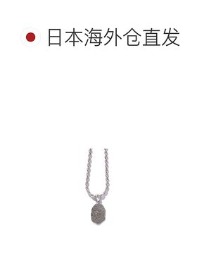 1h可退 日本直邮A BATHING APE 猿头银质项链 1K80182307吊坠配饰