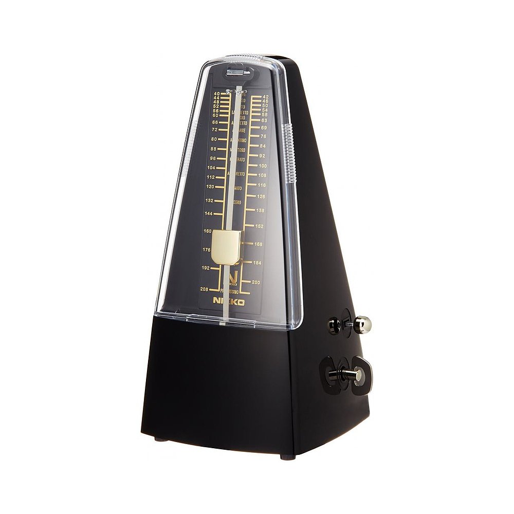 天猫国际日本直购日本直邮nikko尼康乐器配件节拍器标准型黑色226声音洪亮节拍精准0