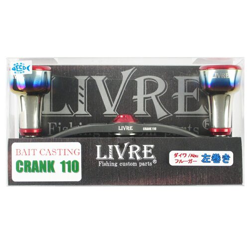 日本直邮Libre Reel Parts Crank 110 Daiwa/Abu Left Gunmetal/R - 图0