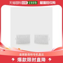 Japan direct mail Paul Smith men Etch LOGO cuff real copper material hollowed-out signature design