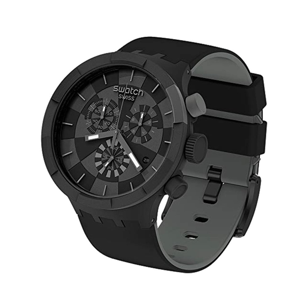 天猫国际日本直购日本直购swatch 斯沃琪 休闲手表 日韩腕表 运动手表黑色腕表0