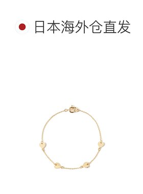 1h可退 日本直邮Ray BEAMS 女士 真鍮 心形链条手链 61441985058