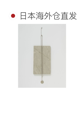 Mila Owen 女士 金属光泽硬币吊坠项链 09WGA2645【付后1h可退】