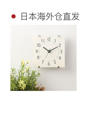 日本直邮NITORI 静音秒针 摆放悬挂两用钟 WH AR01 宜得利 装饰家