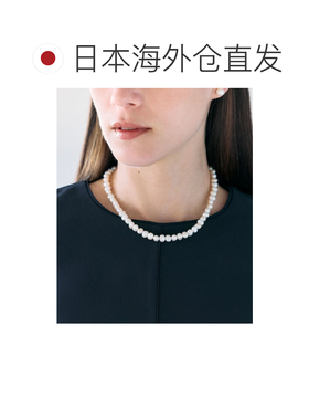1h可退 日本直邮N.O.R.C 女士 不对称淡水珍珠项链 金色珠饰设计