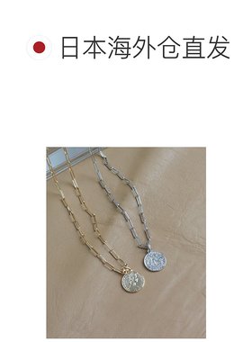 1h可退 日本直邮fredy emue 女士 Y字项链 曼特尔扣环设计硬币吊