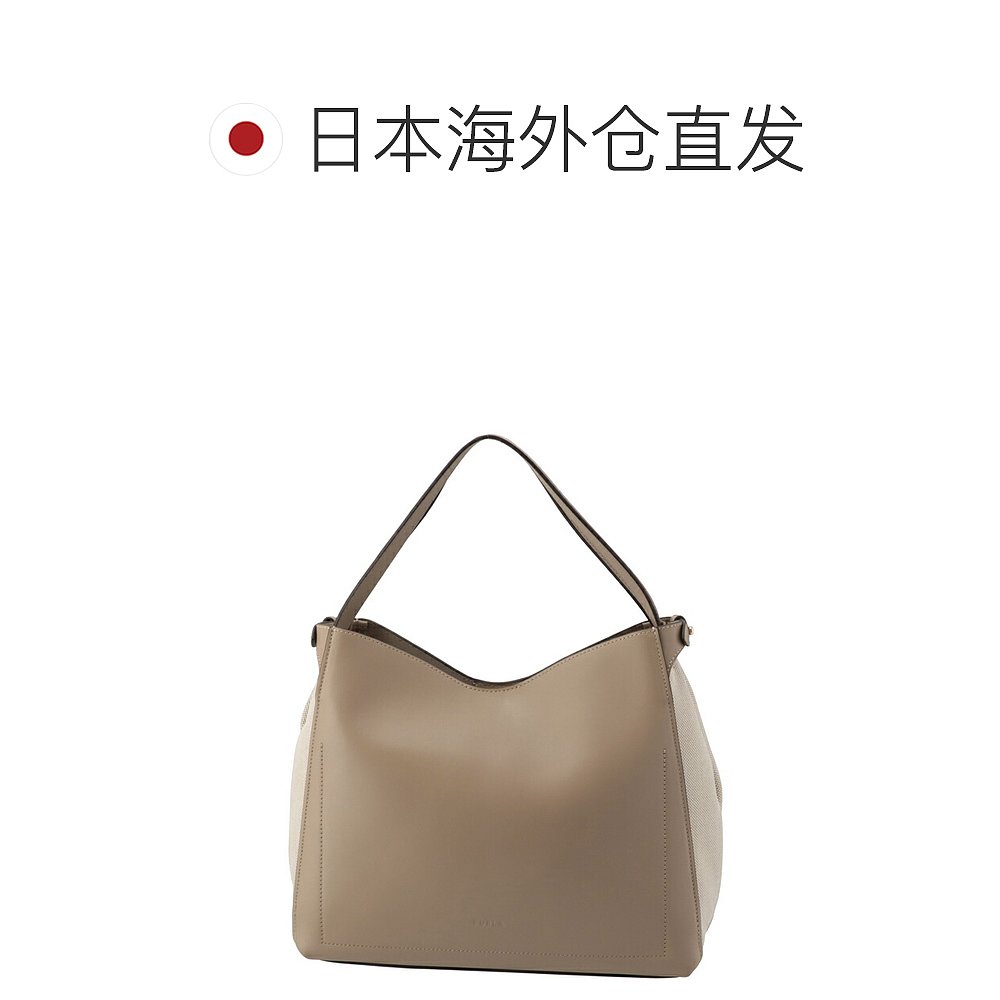 日本直邮FURLA手提包大号 PRIMULA Hobo Bag L帆布单肩 WB00989-图0