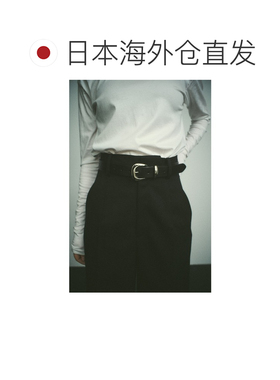 日本直邮RIM.ARK 女士 中性风牛皮腰带 J00JSS55B【付后1h可退】