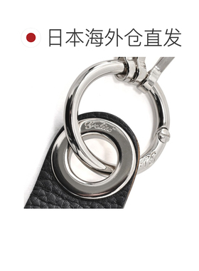 日本直邮Felisi 9174/1/LD 软质小牛皮钥匙扣 黑色 3钩 金属配件
