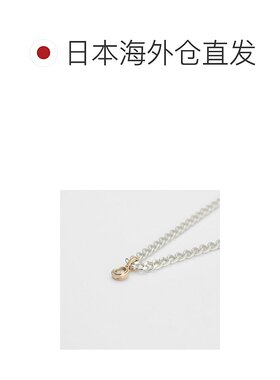 日本直邮日潮 agete 阿卡朵 银色/K10钻石项链吊坠银链