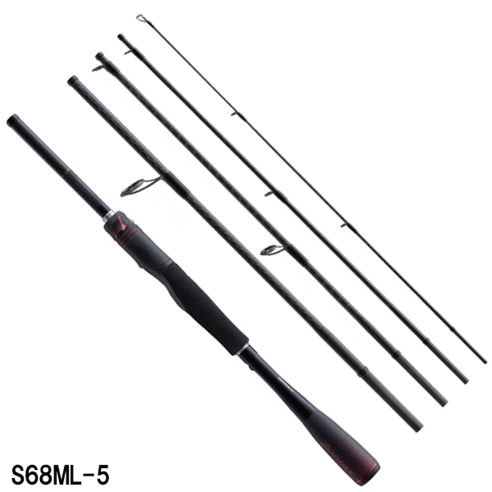 日本直邮Shimano Bass Rod Zodias（Pack Rod）S68ML-5 移动杆 - 图2