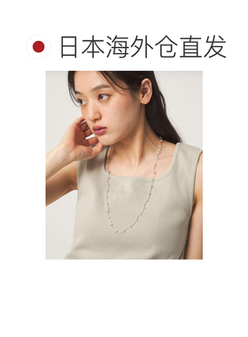 1h可退 日本直邮green label relaxing 球珠与棒形设计链条 项链