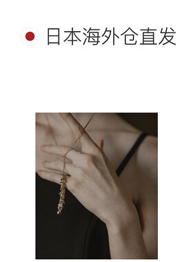 1h可退 日本直邮et.UNiVER 女士 Y字纤细枝蔓长款项链 1004吊坠