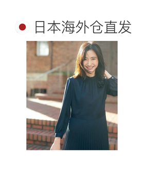 日本直邮23区 缎面胸花 浅灰色系