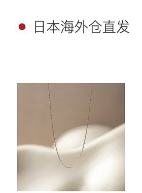 1h可退 日本直邮cui-cui K10黄金小豆链 40cm 可调节 800071