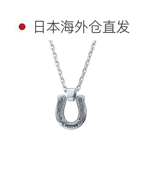 日本直邮LION HEART 男女同款 马蹄吊坠 项链 316L医用不锈钢防过