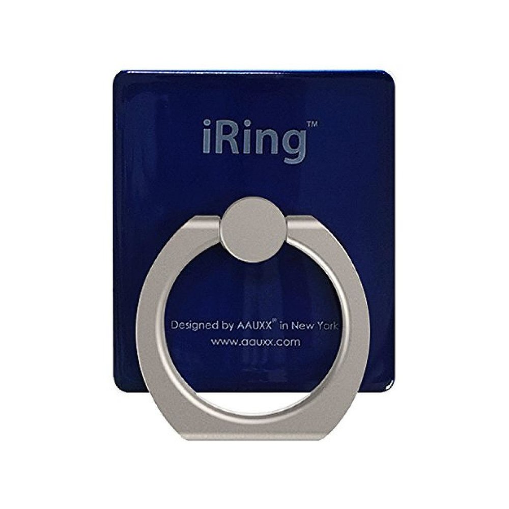 自营｜AUX iRing Premium手机支架手机环藏蓝 UMS-IR01HKN-图0