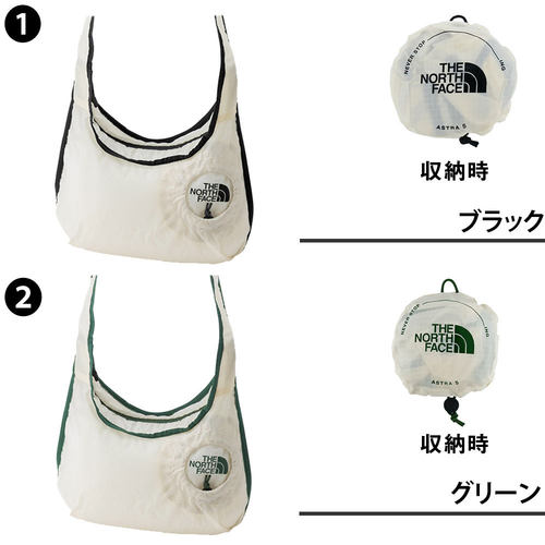 【日本直邮】北面 男女可折叠单肩包3L收纳环保包 Astra S 系列 - 图0