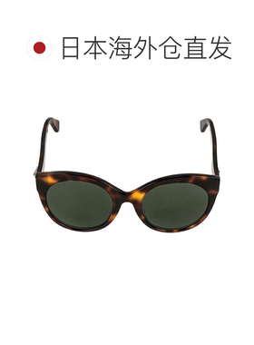 日本直邮Gucci 女士太阳镜 GG0028SA 002 棕色