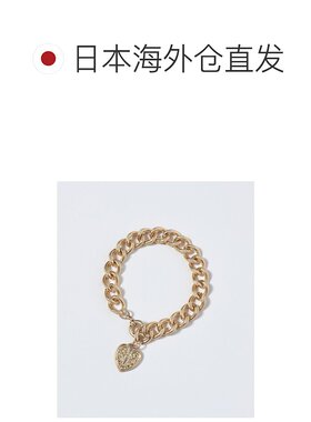 1h可退 日本直邮JEANASIS 女士 SILVER925镀层 心形链条手链 6326