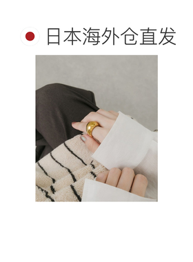 日本直邮SMELLY 女士 手术级不锈钢圆润厚款戒指 SM263302244006