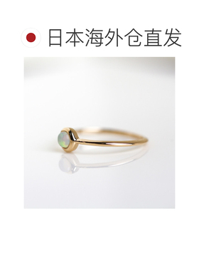 1h可退 日本直邮cui-cui 十月诞生石 华丽游彩欧泊宝石 戒指 K10Y