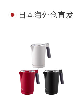 日本直邮虎牌TIGERP配备温控功能倾斜盖锁安全电热水壶TQ-A100