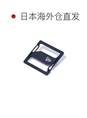 日本直邮NEW ERA 小物 帽子夹 黑色 白色 14524809 BLK钥匙扣挂扣