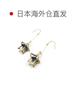 日本直邮gargle 女士星型框架耳环star flame Ⅱ 【付后1h可退】