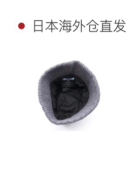 日本直邮日本中古vintage二奢Prada普拉达女A级95新羊毛帽子灰色