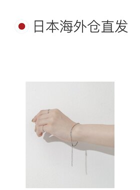 1h可退 日本直邮SMELLY 女士 不规则扭花链条手链 轻盈简约设计