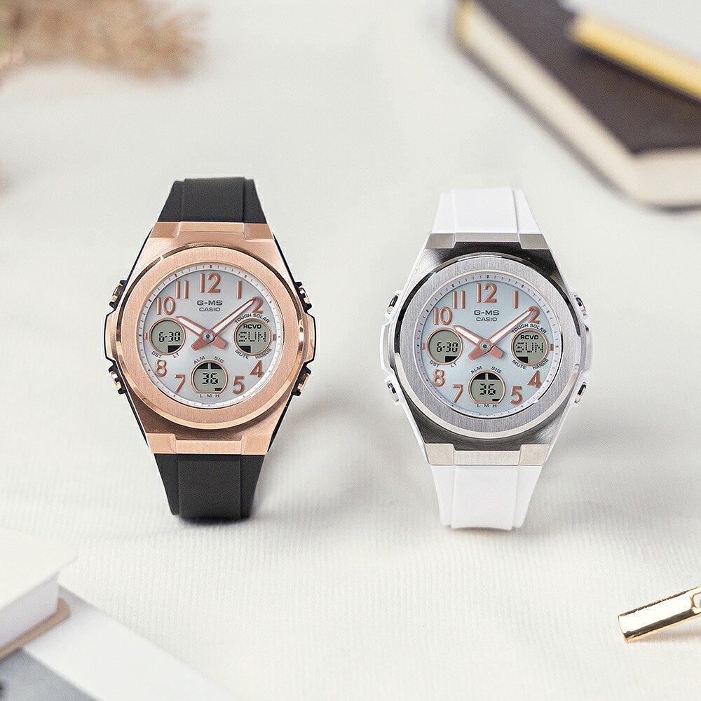 日本直邮CASIO BABY-G Baby G G-MS 太阳能电波 MSG-W610-7卡西欧 - 图2