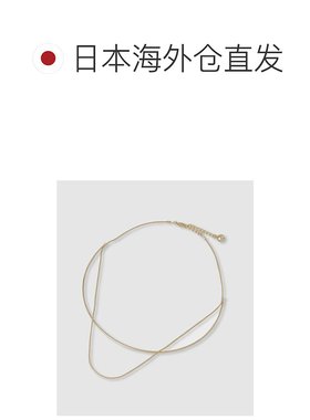 1h可退 日本直邮allureville 女士 金属蛇链 两圈choker项链 2025
