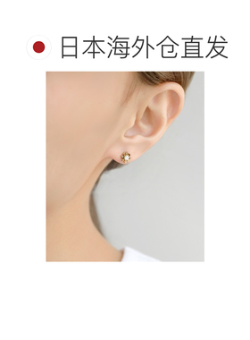 日本直邮ANE MONE 女士 迷你花饰不锈钢耳钉 D144【付后1h可退】