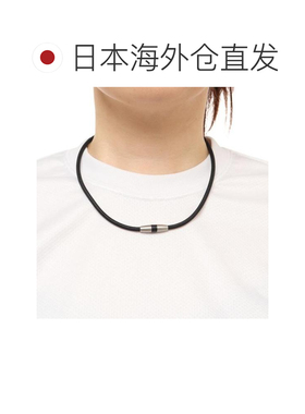 日本直邮PHITEN 磁气钛项链 45cm [0217TG743252] 金属黑
