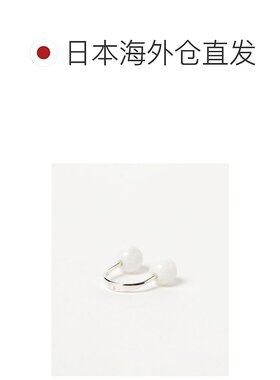 1h可退 日本直邮SASKIA DIEZ 女士 银饰 White Ring 指间创意戒指