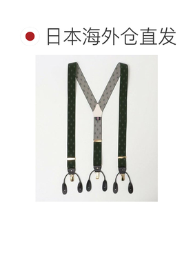 日本直邮SHIPS ALBERT THURSTON 钻石图案普通背带皮带裤带