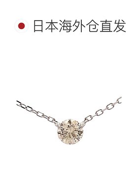 日本直邮(ben-ed-0077) 白金项链 单石 0.3 克拉钻石项链 PT900