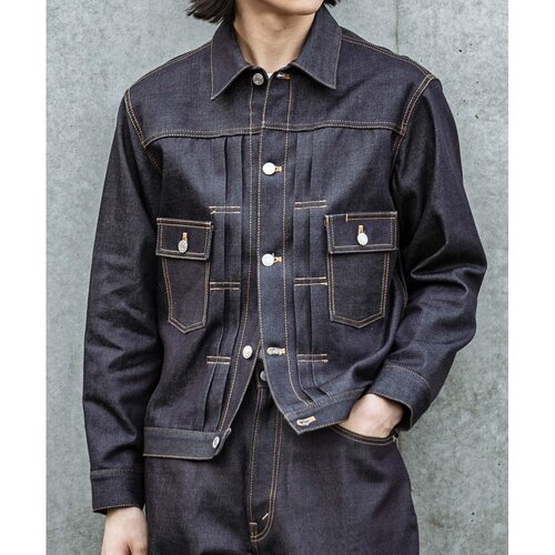 1h可退 日本直邮URBAN RESEARCH 男士 Supima棉丹宁夹克#BEN CU26 - 图0