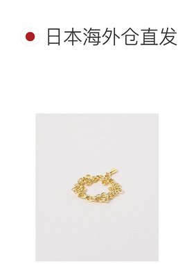 日本直邮BEAMS BOY 心形 Charm 戒指 金色 饰品戒指配饰