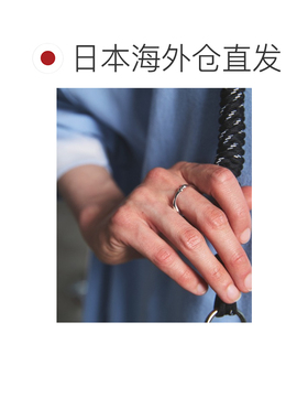 日本直邮MAISON SPECIAL 男女同款 F孔造型双环戒指 11269661704