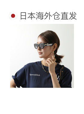 日本直邮GUCCI GG1558SK 太阳镜 男女款 方形全框板材框架 金属Lo
