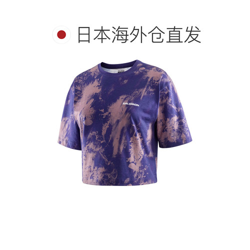 日本直邮Salomon CANOPY 短款T恤 LC2522000女士 - 图1
